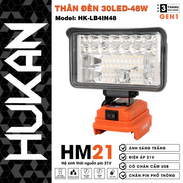 Thân đèn 30led 48W HK-LB4IN48
