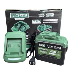 pin 20Cell THPRO và sạc Chân Pin Phổ Thông, Sạc Tự Ngắt Khi Đầy Tương Thích Với Nhiều Loại Máy Khoan, Bắt Vít,