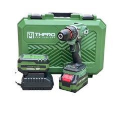 Máy Khoan Pin THPRO TH10, 3 Chức Năng, Đầu Kẹp Autolock, Động Cơ Không Chổi Than, Chân Pin Phổ Thông