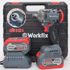 Máy siết bulong pin WORKFIX WF-IW360N, Động cơ Không chổi than, Lực siết 360Nm, Đầu Khẩu 1/2 Đa Dụng