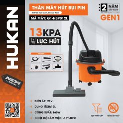 Thân Máy Hút Bụi Pin HUKAN G1- HBP012L