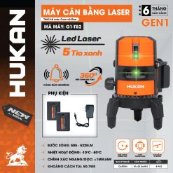 Máy cân bằng HUKAN laser 5 tia xanh (GEN 1) G1-T82